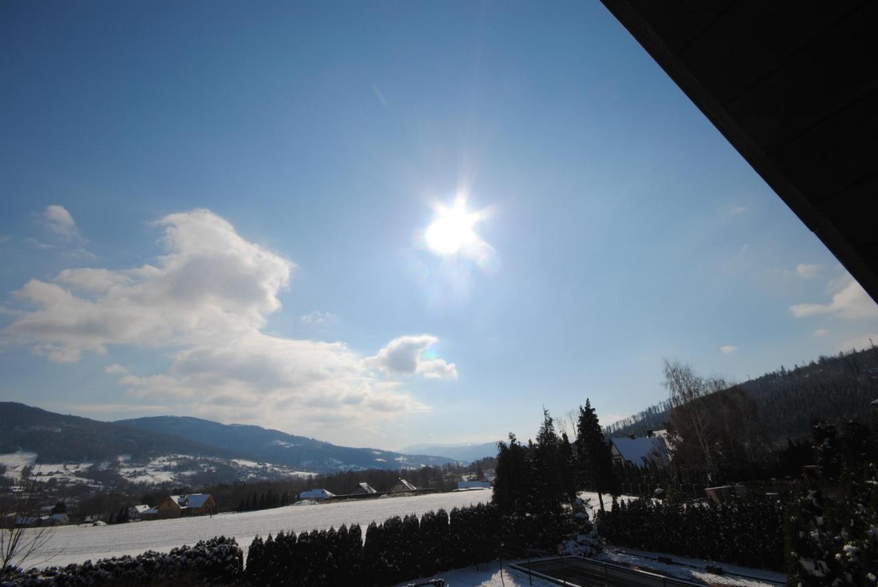 Dog Friendly Dom, Apartamenty Wichrowe Wzgorza Z Basenem Brenna ウストロン エクステリア 写真